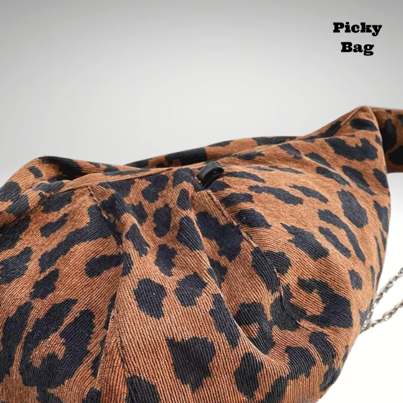 Sac banane bandoulière femme panthère