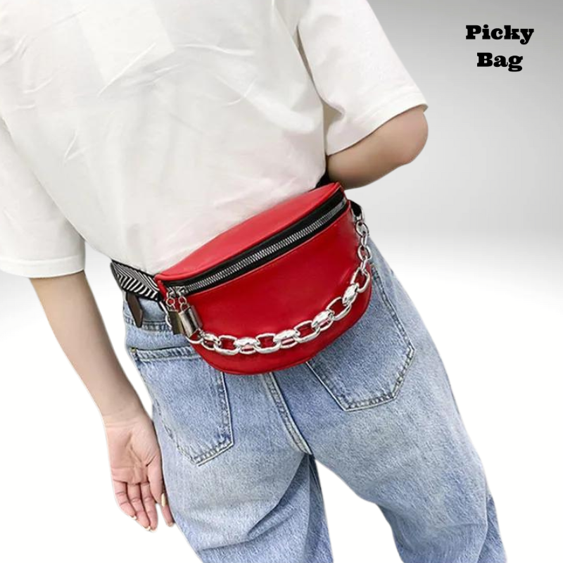 Sac banane féminin chaine graine café