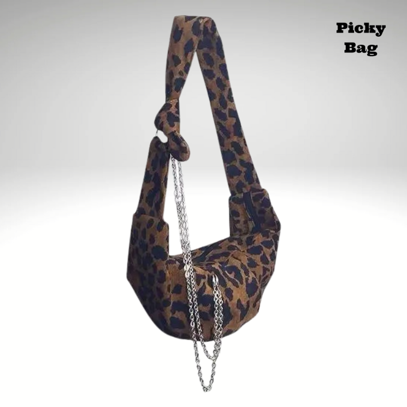 Sac banane imprimé panthère pour femme