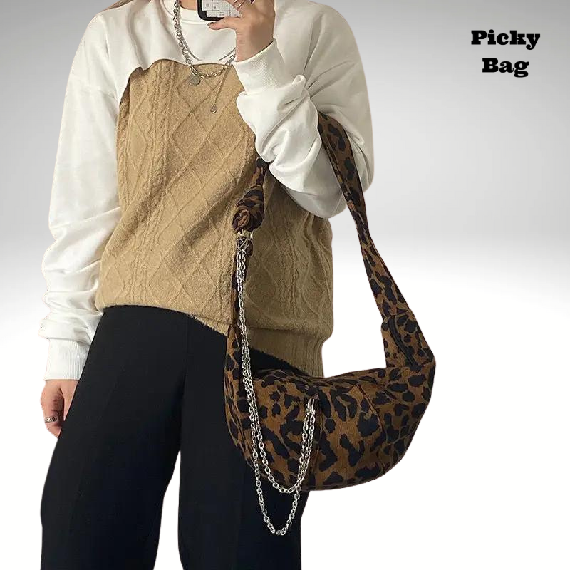 Sac banane panthère femme
