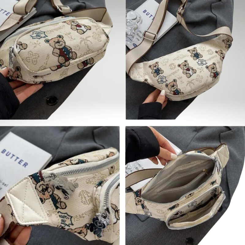 Sac banane tendance 2024 avec oursons