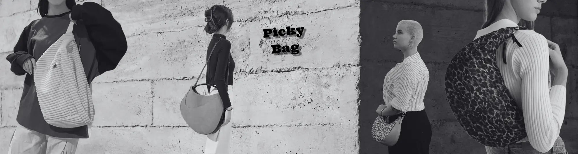 Grand sac banane pour femme de la boutique Picky Bag