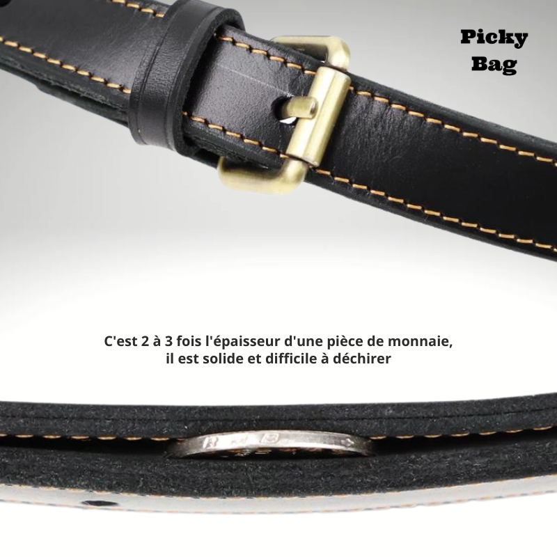 Ceinture de banane pour homme tendance en cuir