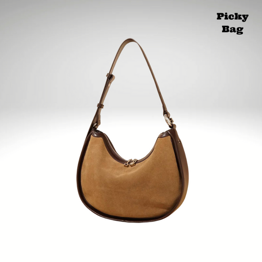 Sac banane Camel daim