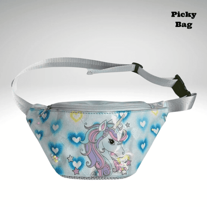 Sac banane enfant fille licorne