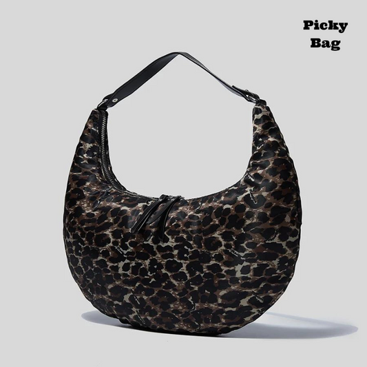 Sac banane façon léopard xl pour femme