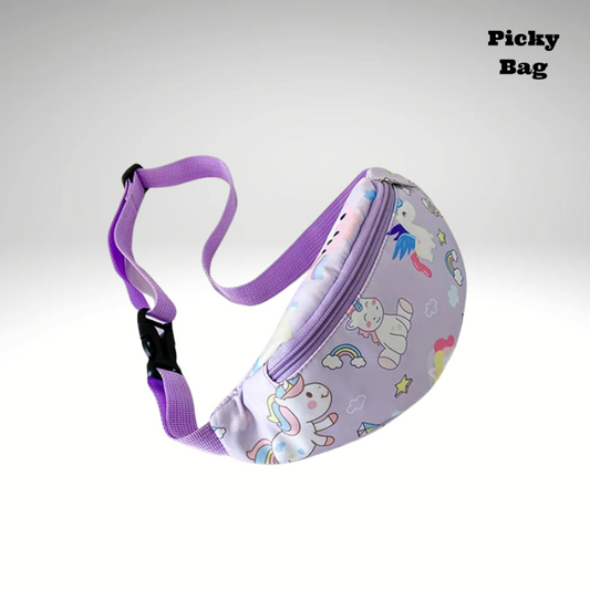 Sac banane licorne violet fille 11 ans