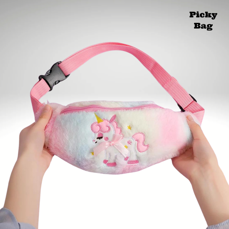 Sac banane licorne fille