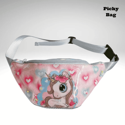 Sac banane licorne fillette