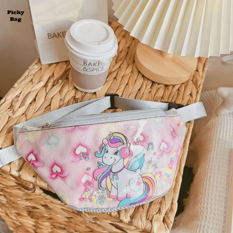 Sac banane licorne pour petite fille