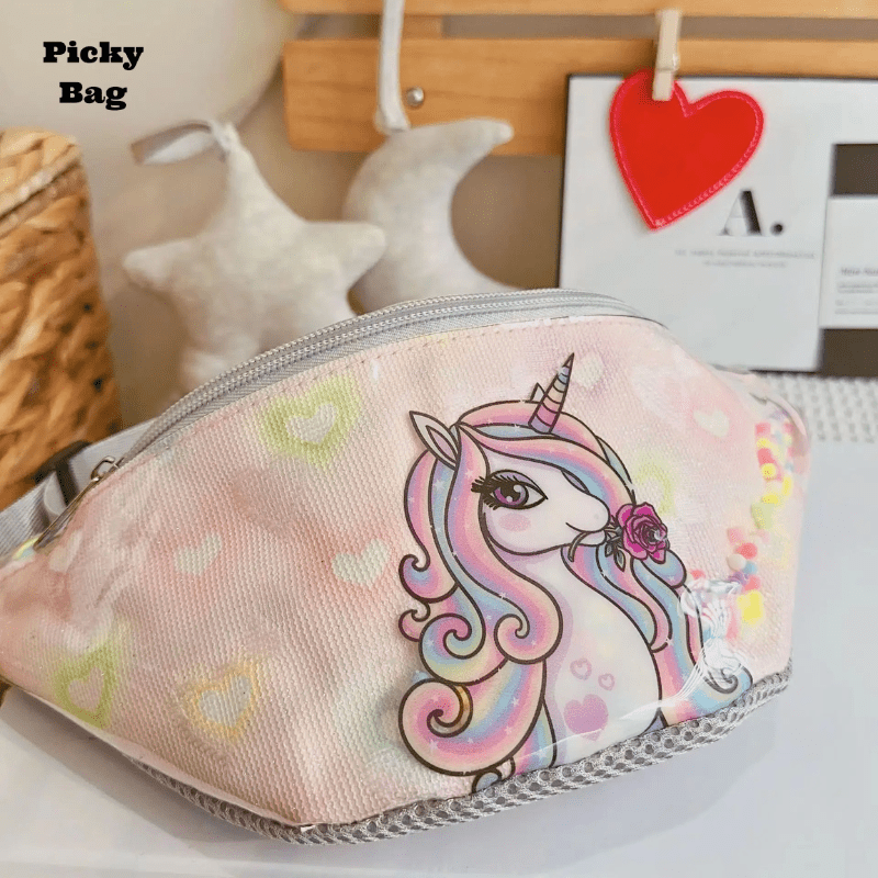 Sac banane licorne