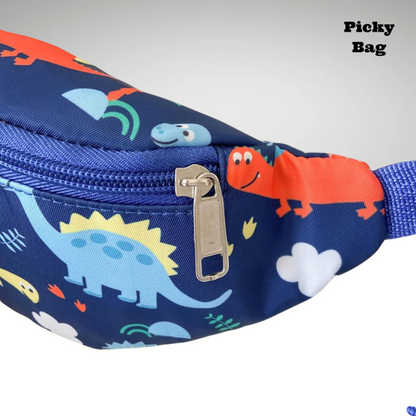 Sac banane motif dinosaure enfant garçon