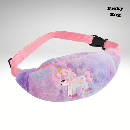 Sac banane moumoute licorne fille