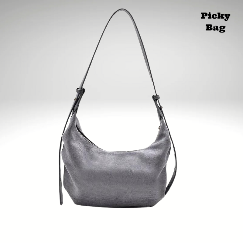 Sac banane pour femme daim